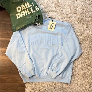 Daily Drills Sky Blue Crewneck